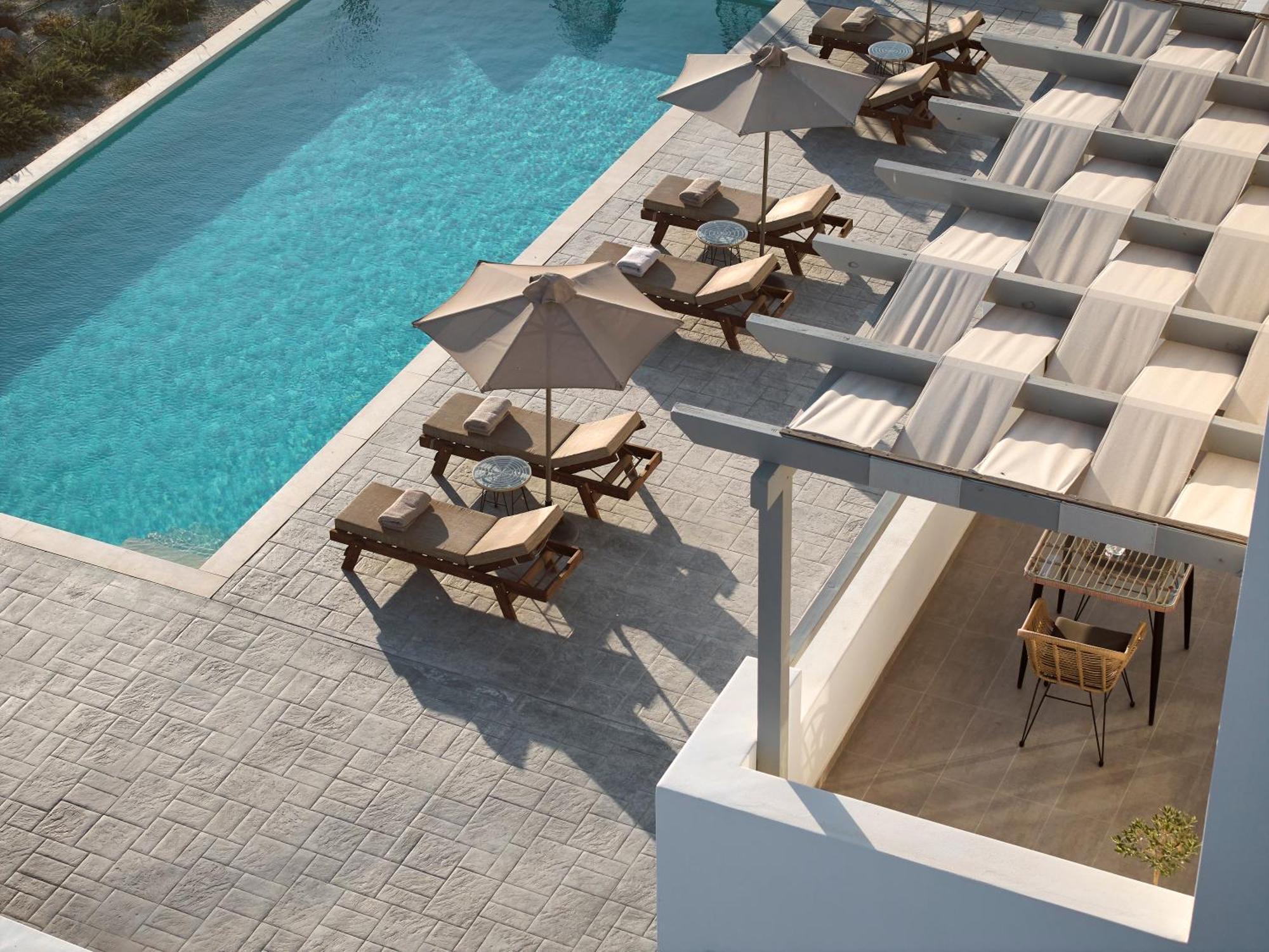 Kedros Milos Suites Адамас Экстерьер фото